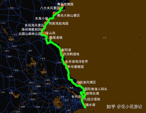  请问上海从青岛自驾路线？